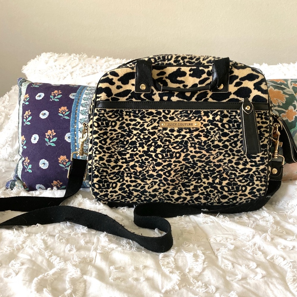 Juicy Couture Cheetah Laptop Bag